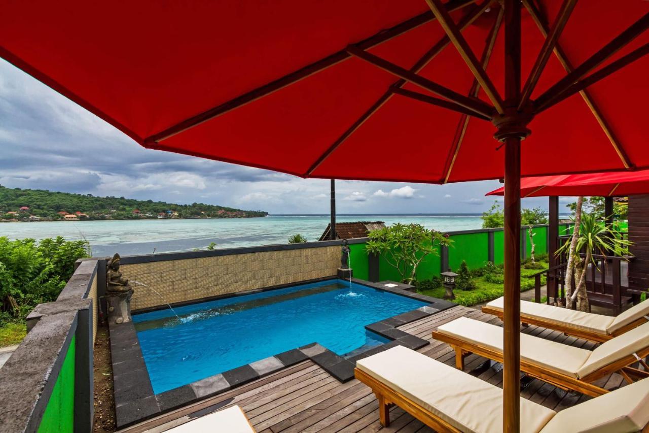 Ocean Hostel Ceningan Island エクステリア 写真