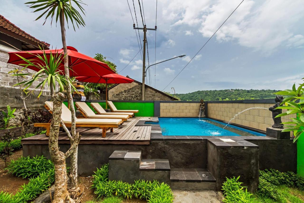 Ocean Hostel Ceningan Island エクステリア 写真